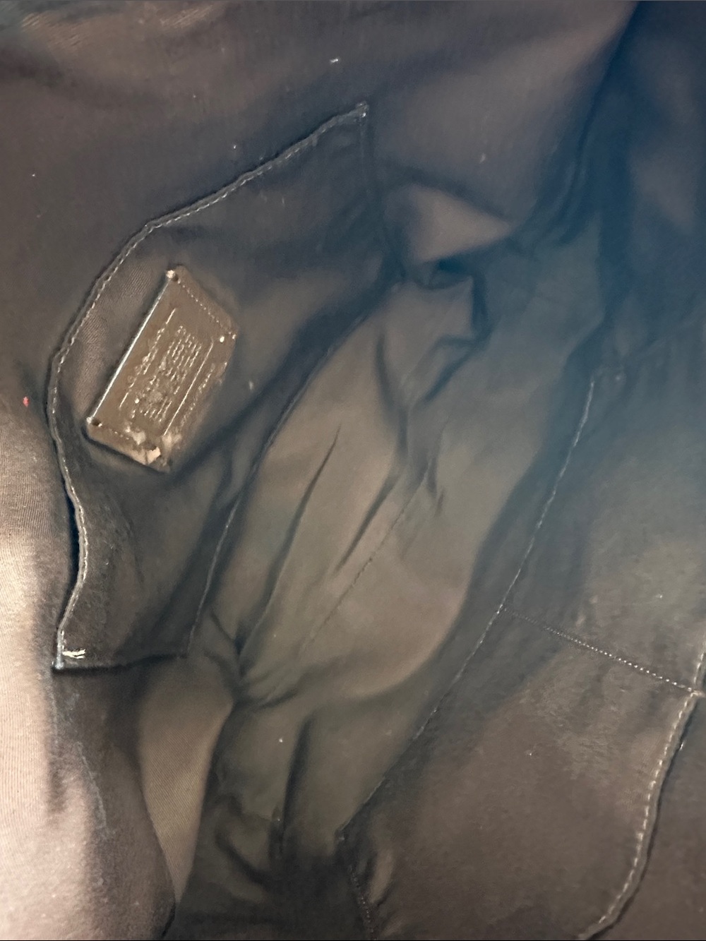 Coach Signature Canvas Tote in Brown and Dark Brown - Picture 11 of 16